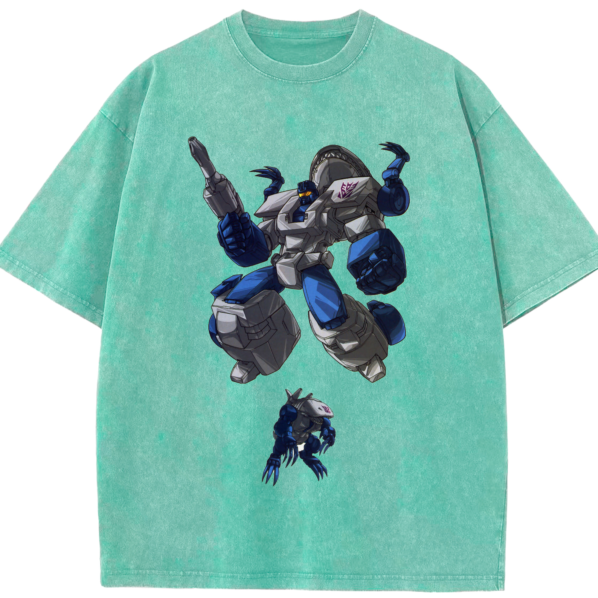 （画像用）  綿100% ヴィンテージ風 半袖Tシャツ（フロントプリント）
